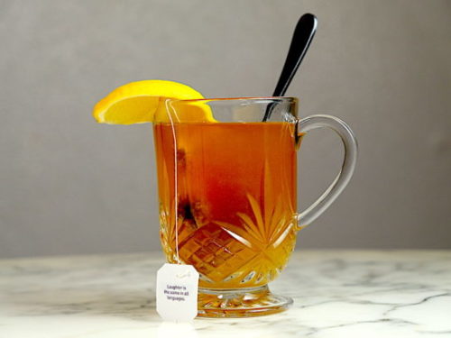 Hot Toddy (Hot Scotch and Tea) Cocktail Recipe